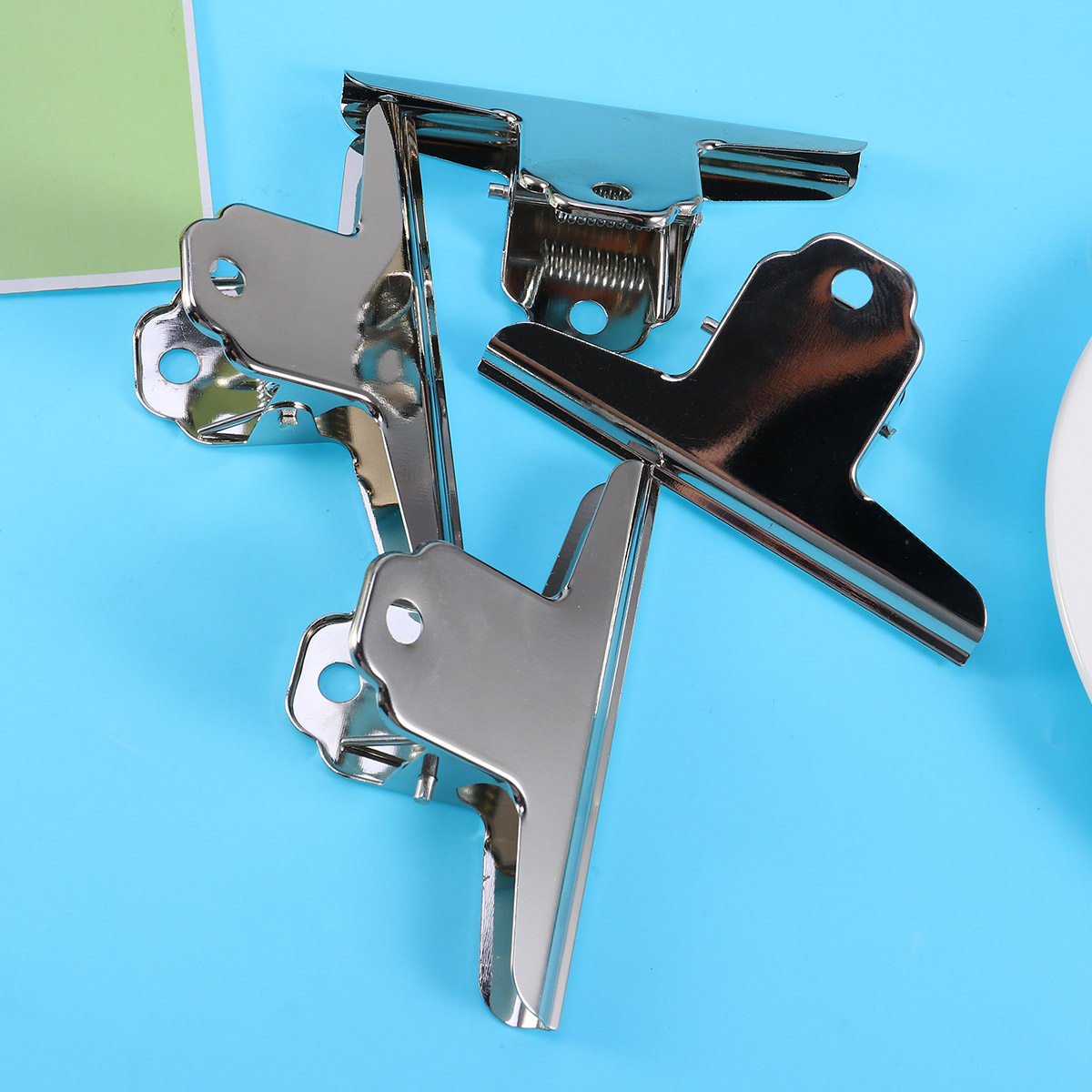 10Pcs Metal Book Clips Stainle - Food Storage Notes avaliação e preço
