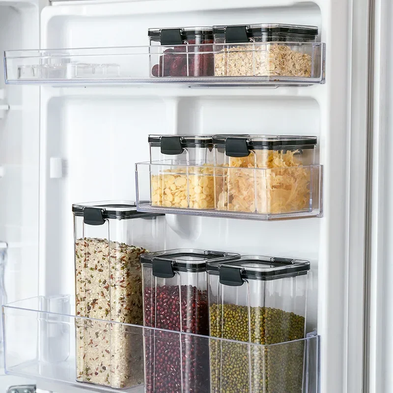 Transparent Airtight Food Stor - Food Storage Large Plastic Containers avaliação e preço