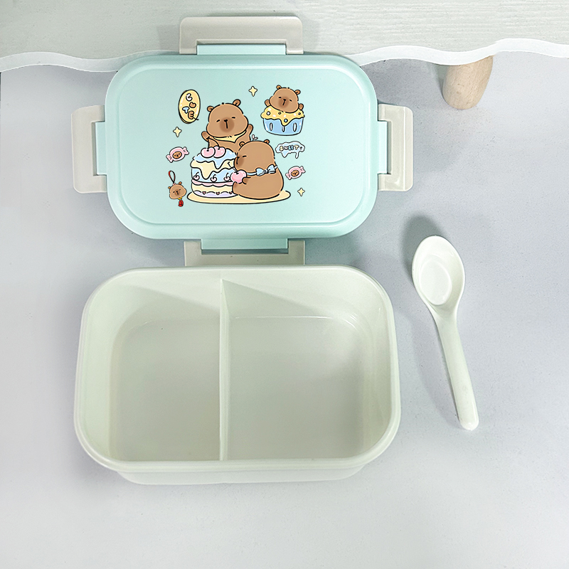 Capybara Bento Lunch Box Carto - Food Storage And Container avaliação e preço