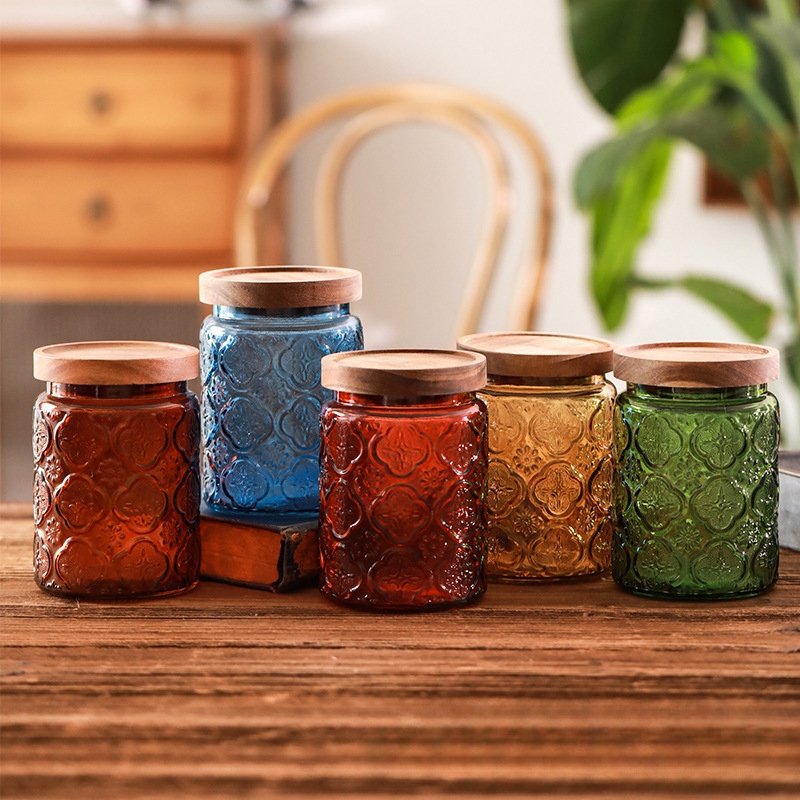 Vintage Glass Kitchen Storage  - Food Storage In Pantry avaliação e preço