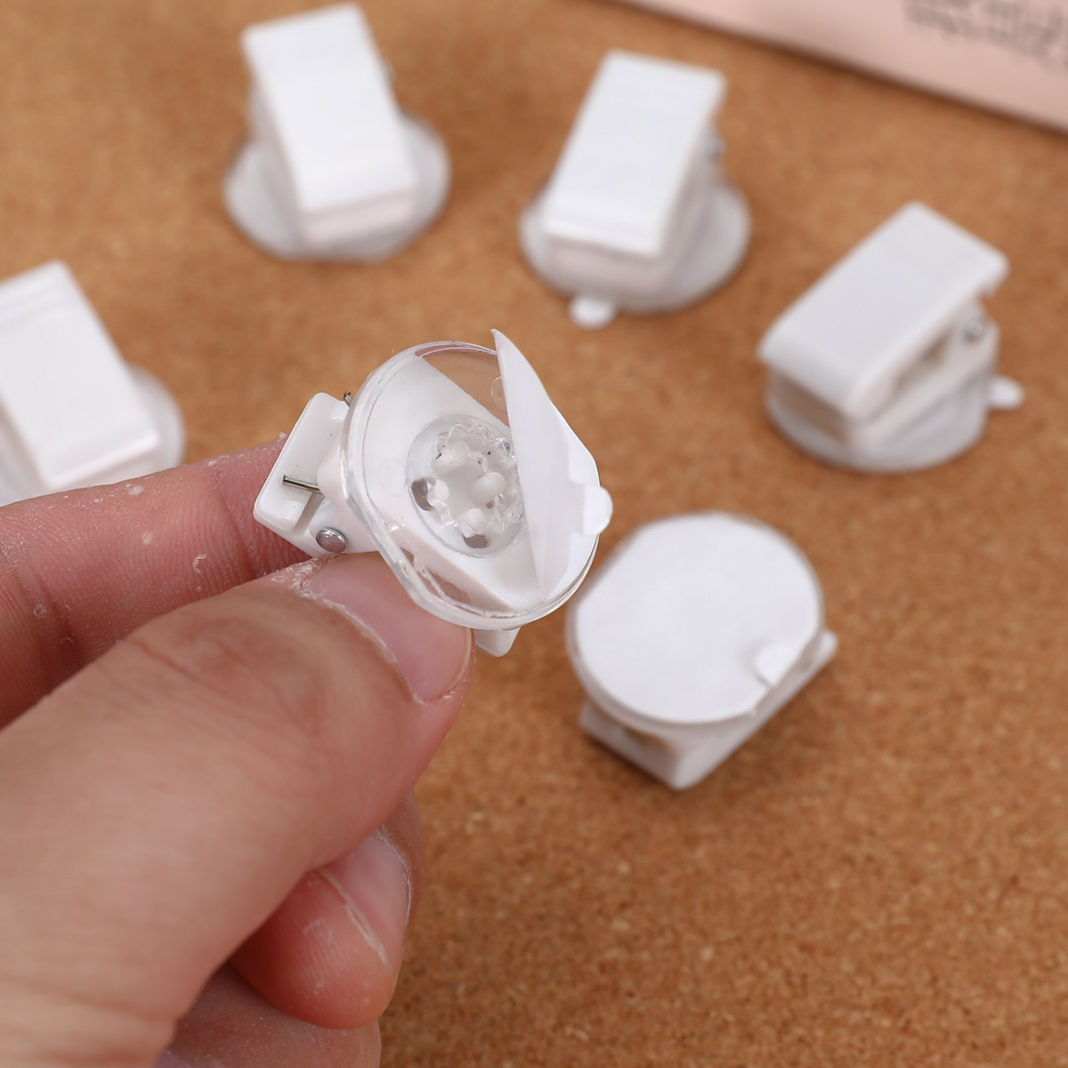Mini Rotating Acrylic Clips Pl - Food Storage Notes avaliação e preço