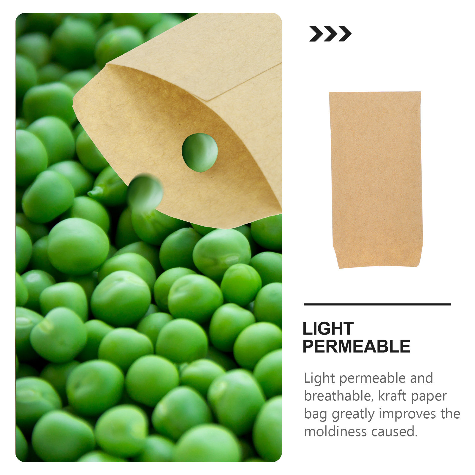 100Pcs Multifunctional Kraft P - Food Storage Notes avaliação e preço