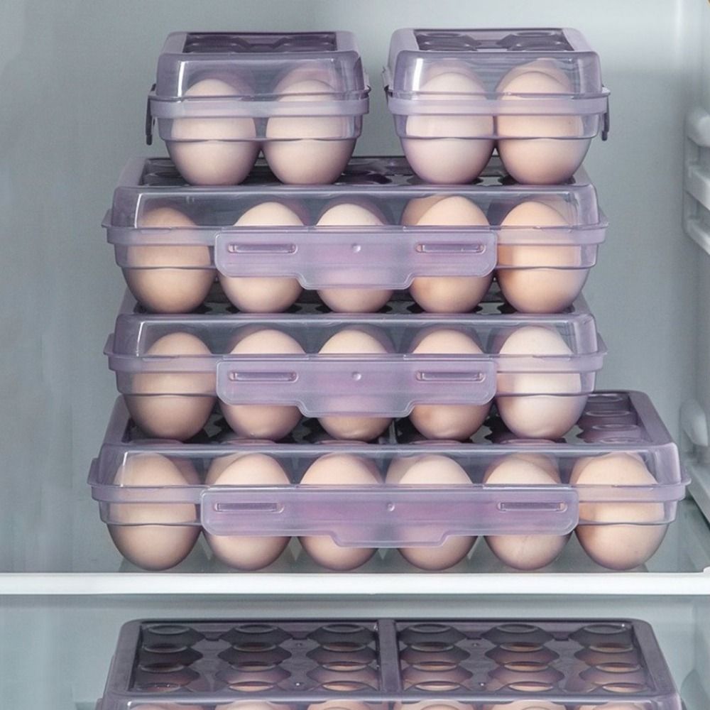 Plastic Egg Storage Box Anti-c - Food Storage Organization avaliação e preço