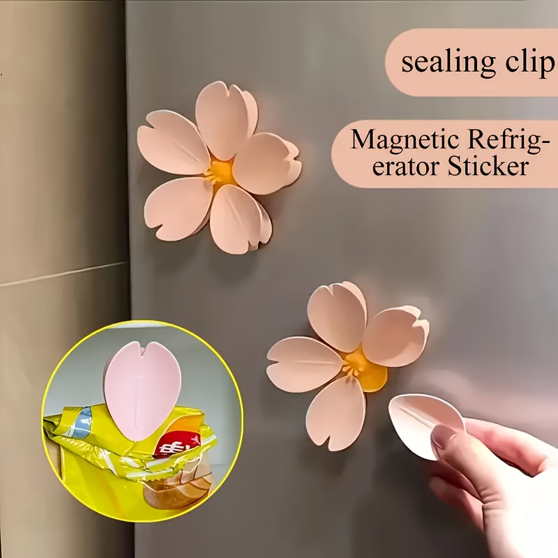 Sakura Magnetic Clip Creative  - Food Storage Plants avaliação e preço