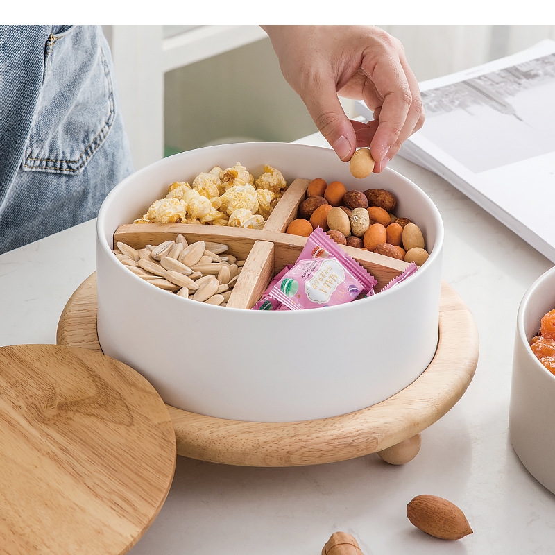 Ceramic Dried Fruit Box Nordic - Food Storage Room avaliação e preço