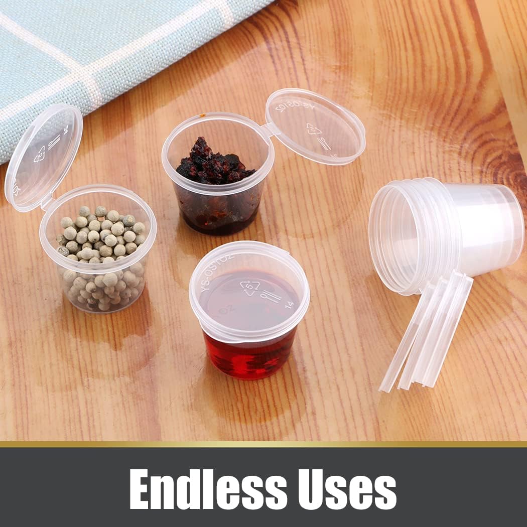 Disposable Clear Plastic Sauce - Food Storage Small avaliação e preço