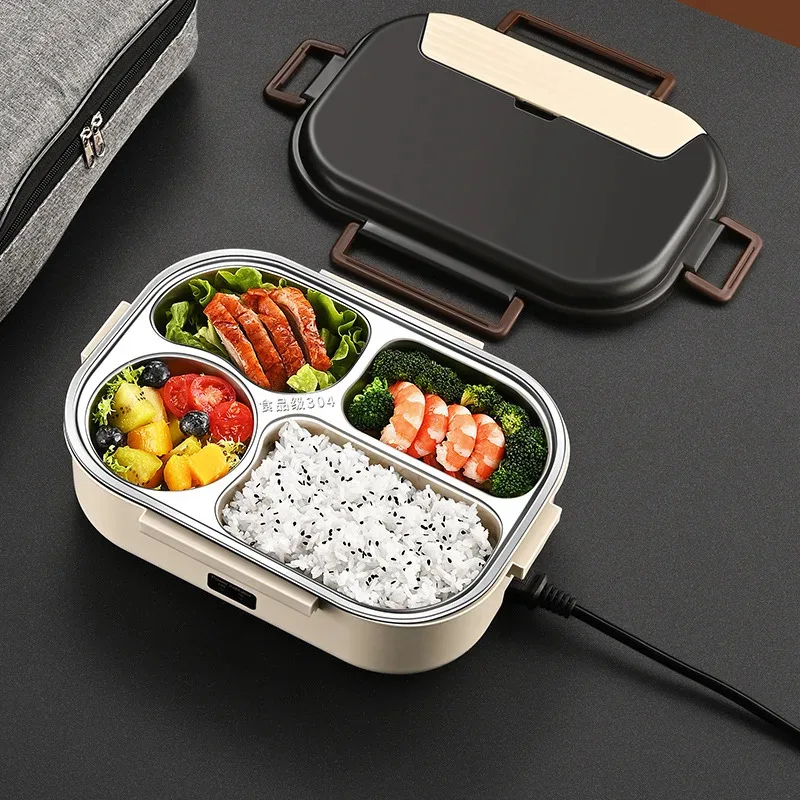 Electric Heated Lunch Boxes St - Food Storage Roll Bags avaliação e preço