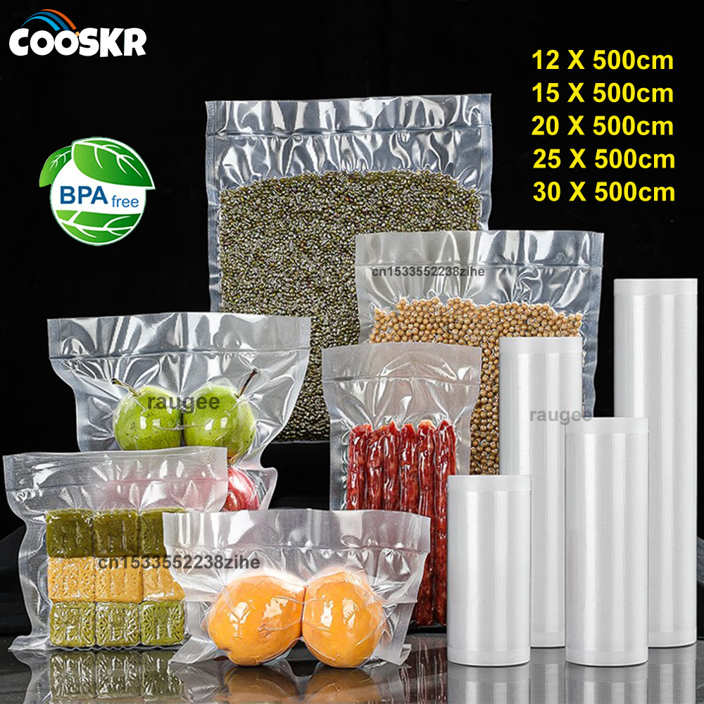 Vacuum Bags for Food Vacuum Se - Food Storage Roll Bags avaliação e preço