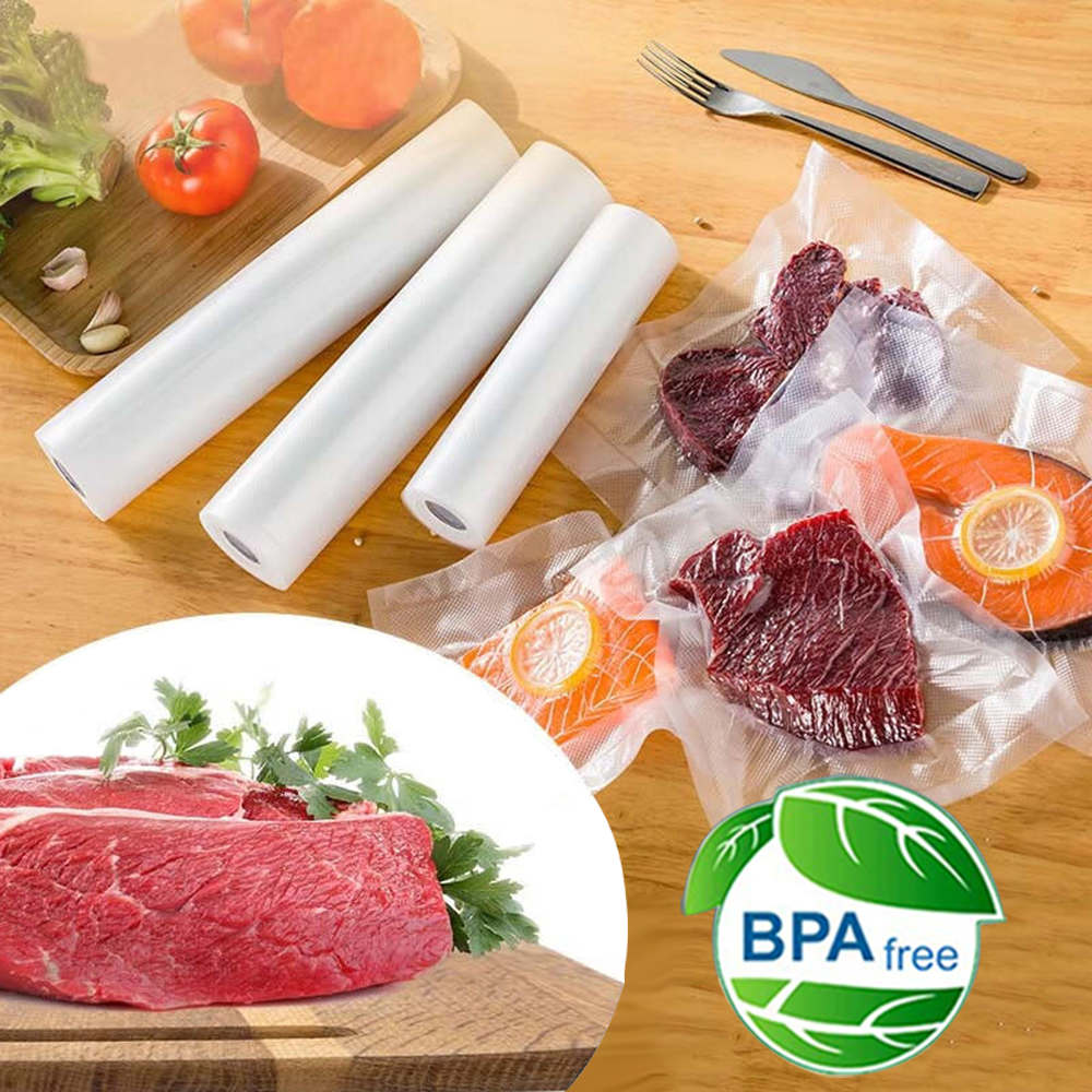 Vacuum Bags for Food Vacuum Se - Food Storage Roll Bags avaliação e preço